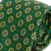Abramo Green Medallion Motif IMS Tie - Tie Doctor